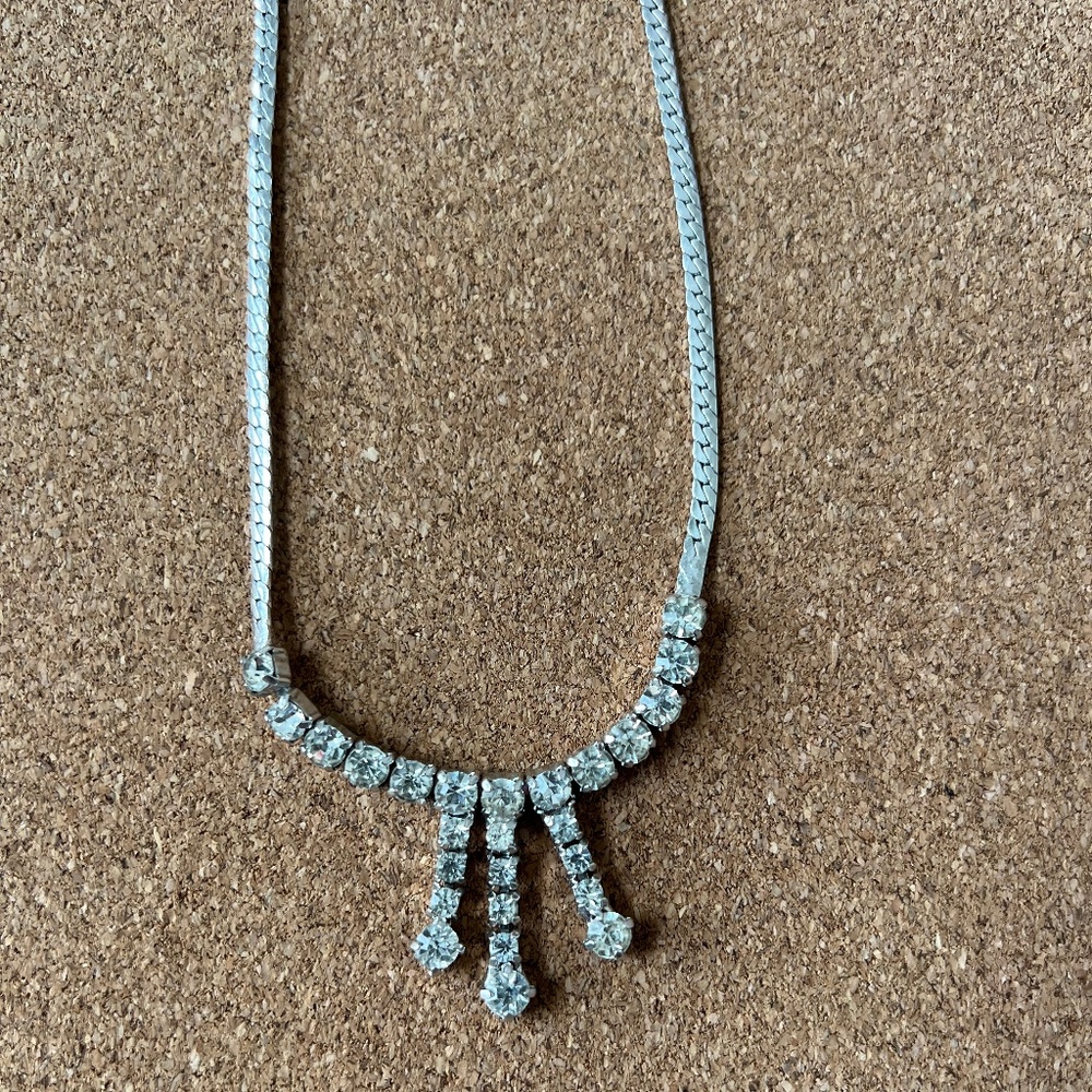 Retro Rhinestone Choker - Picture 2 of 4